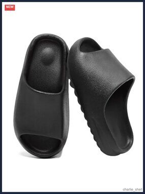 Women's EVA Platform Slides Non-Slip Quick-Dry Shower Sandals